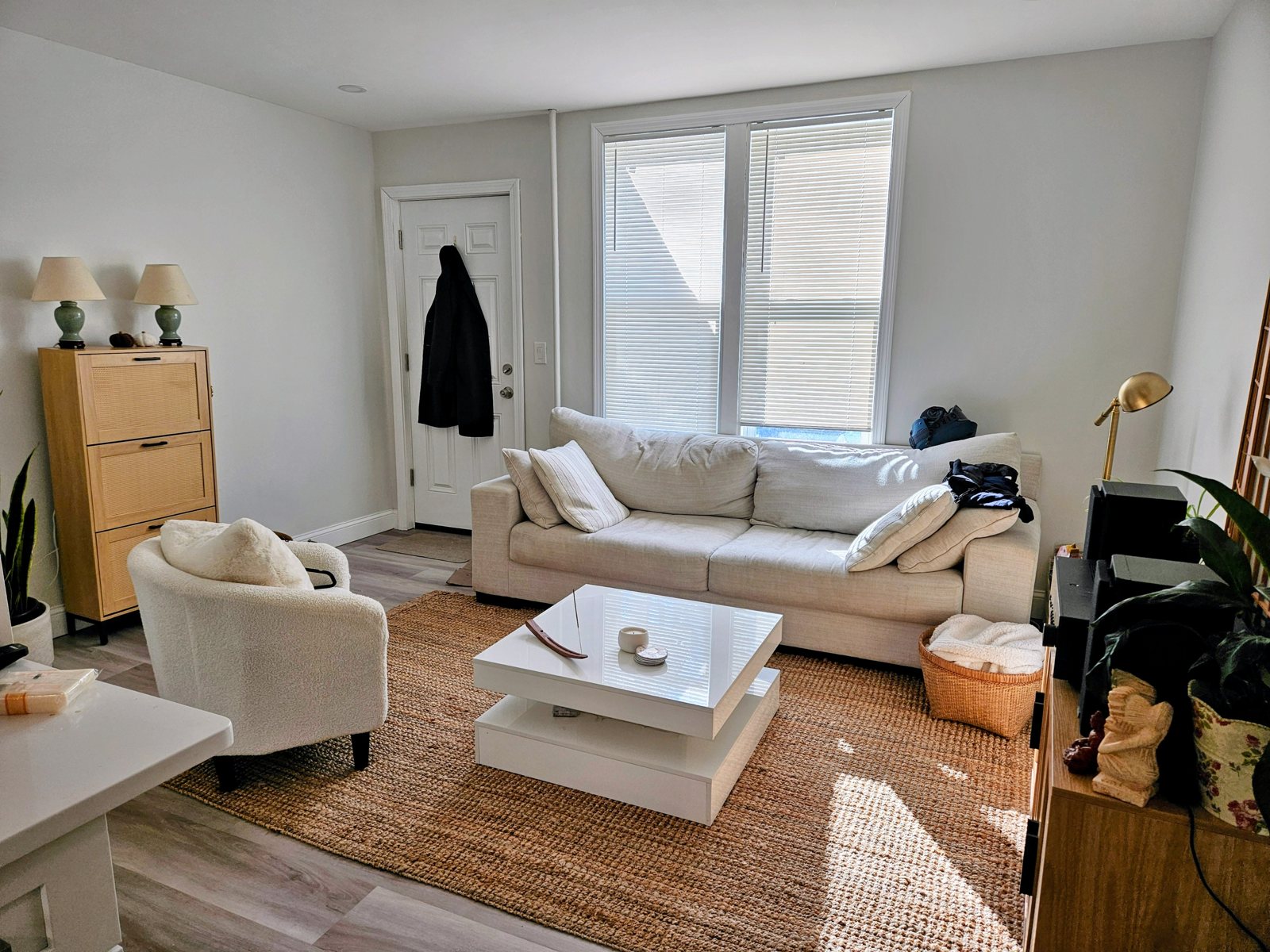 Living room at 26 Lancaster St #1R